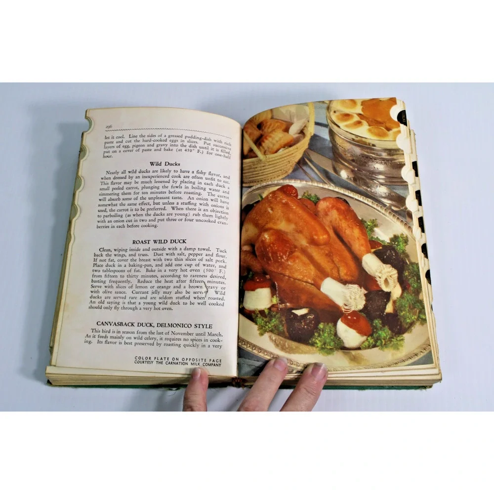 Vintage 1939 The American Woman's Cook Book Hardcover Thumb Indexed